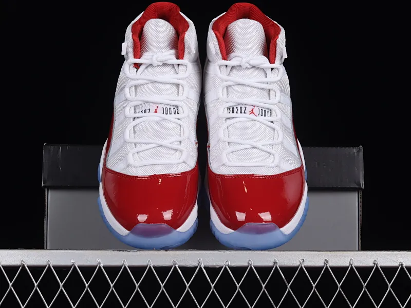 All categories Air Jordan Jordan series basketball shoes Air Jordan 11 F version Air Jordan 11 "Cherry" AJ11 Joe 11 cherry red real carbon plate women's high-top basketball shoes CT8012-116